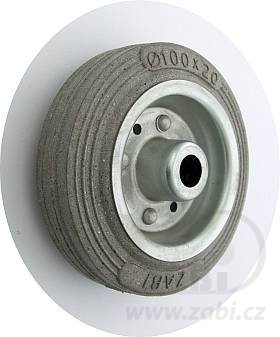 Pryžové kolo 100 mm samostatné