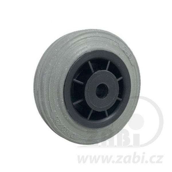 Samostatné pryžové kolo 100 mm 