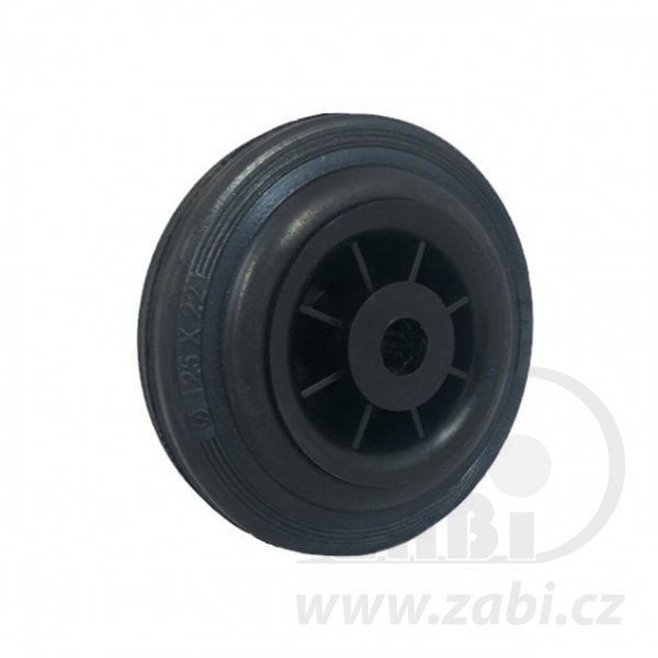 Samostatné pryžové kolo 125 mm 
