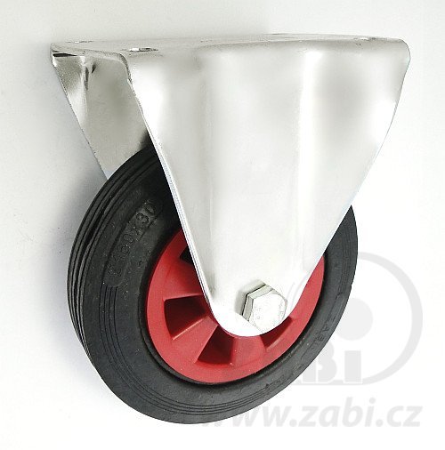 Pryžové kolo 160 mm pevná vidlice s deskou