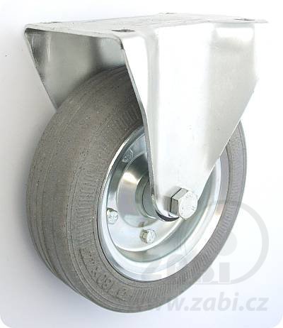 Pryžové kolo 180 mm pevná vidlice s deskou