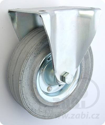 Pryžové kolo 180 mm pevná vidlice s deskou