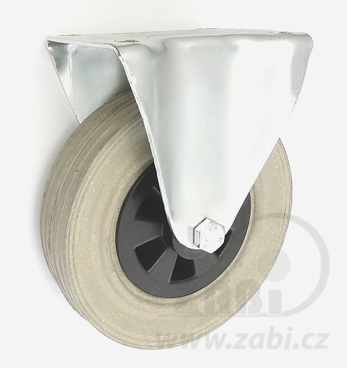 Pryžové kolo 180 mm pevná vidlice s deskou