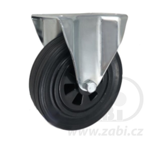Pryžové kolo 180 mm pevná vidlice s deskou