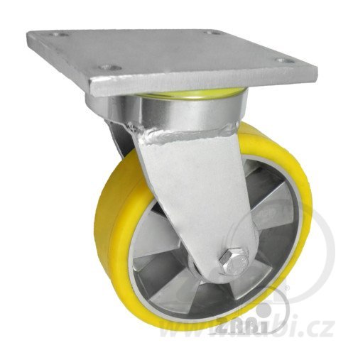 Polyuretanové kolo 160 mm otočná vidlice