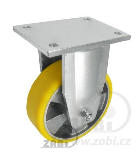 Polyuretanové kolo 160 mm pevná vidlice