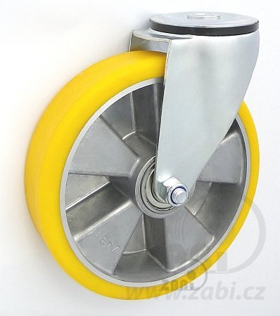 Polyuretanové kolo 200 mm otočná vidlice