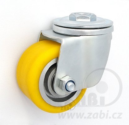Polyuretanové kolo 80 mm otočná vidlice