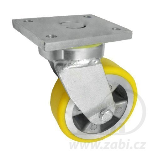 Polyuretanové kolo 125 mm otočná vidlice