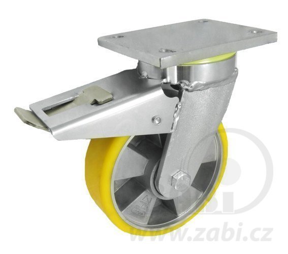 Polyuretanové kolo 160 mm otočná vidlice
