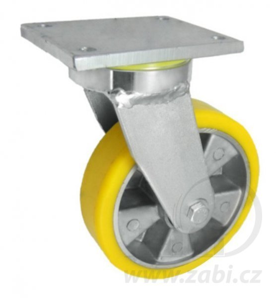 Polyuretanové kolo 180 mm otočná vidlice