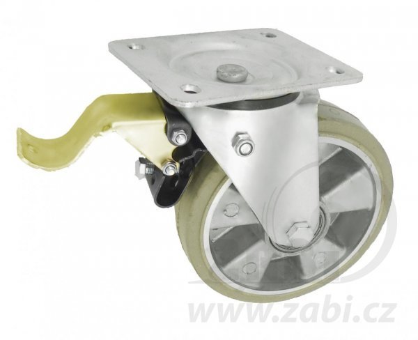 Pryžové kolo 180 mm otočná vidlice s deskou
