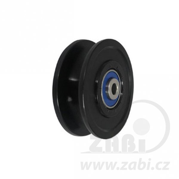 Plastová kladka s ložiskem pro lanko 54 mm 