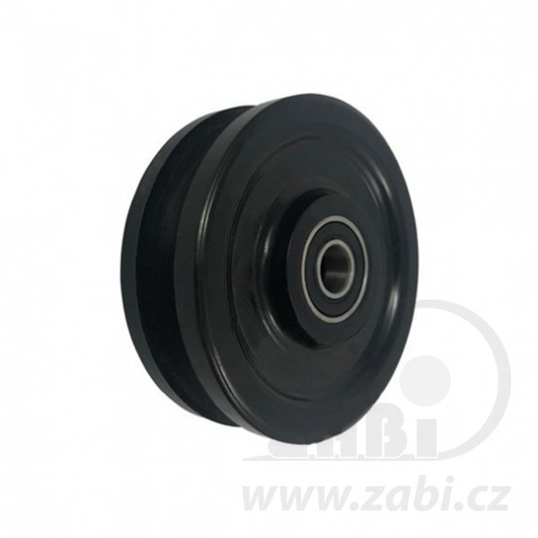 Plastová kladka s ložiskem pro lanko 60 mm 