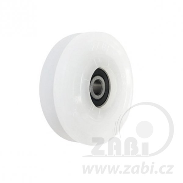 Plastová kladka s ložiskem pro lanko 60 mm 