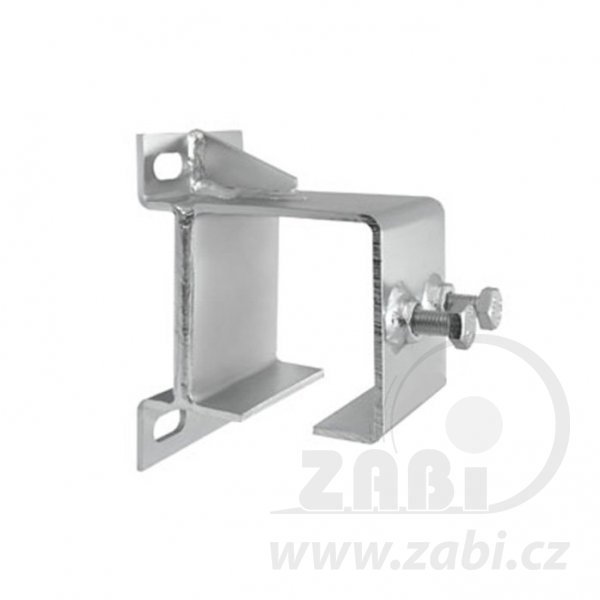 Úchyt pro závěsné brány - boční 80x80 mm