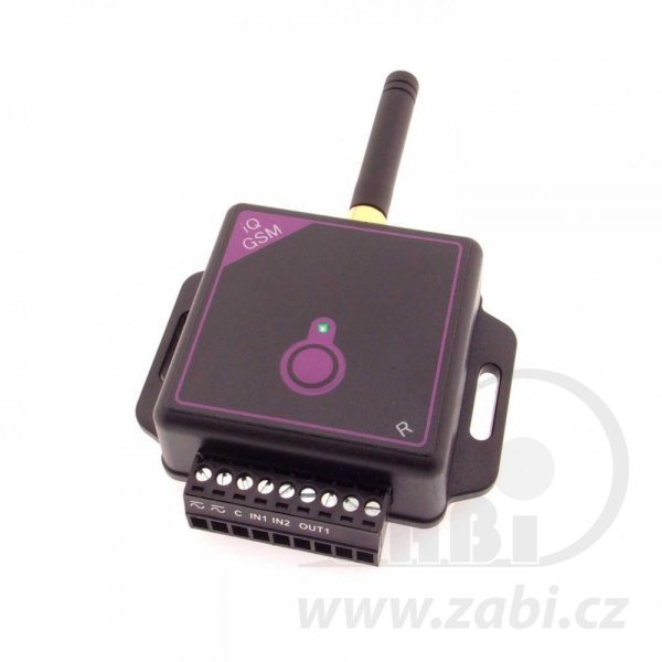 GSM ovládání pro 20 uživatelů