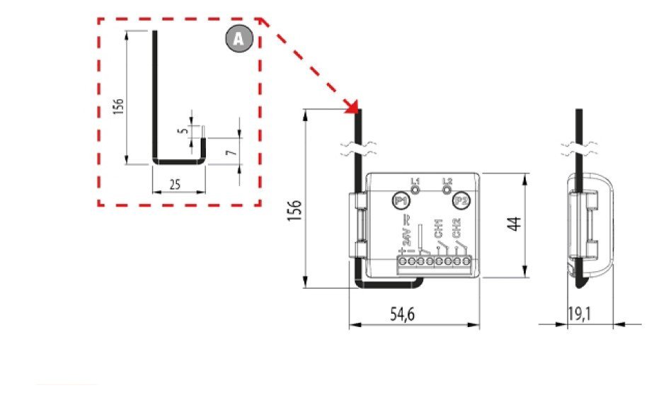 Mini externí přijímač -  pro snadnou synchronizaci dálkových ovladačů