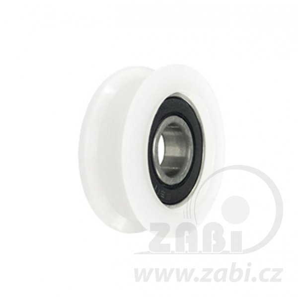 Plastová kladka profilovaná s ložiskem 40 mm