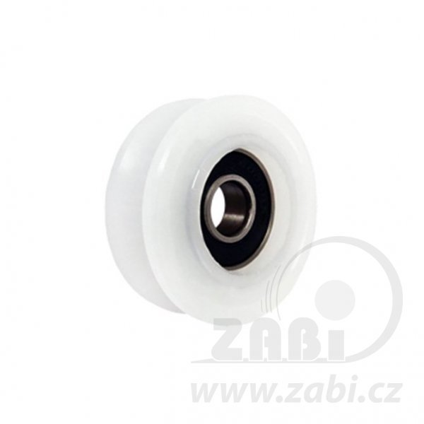 Plastová kladka s ložiskem pro lanko 44 mm