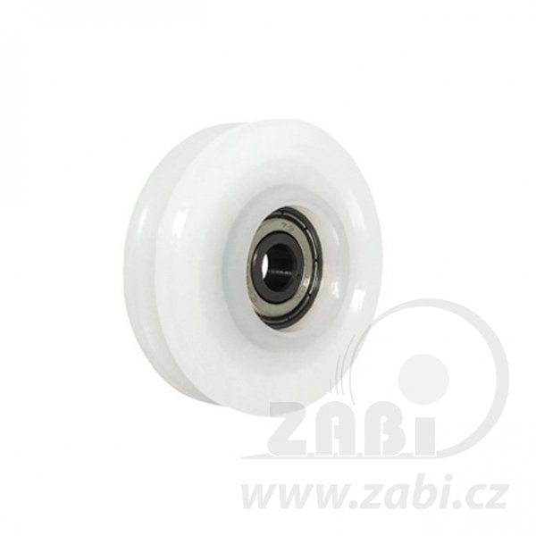 Plastová kladka s ložiskem pro lanko 52 mm