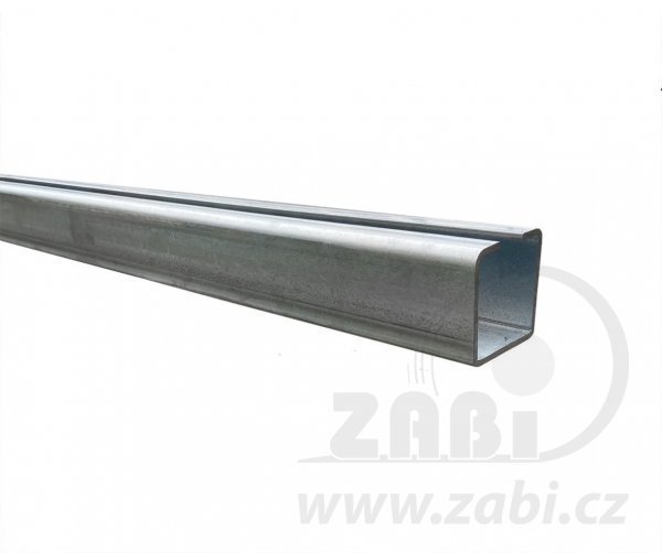 Pozinkovaný C profil pro posuvnou bránu 60 mm délka 6 metrů ZABI