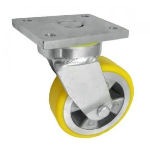 Polyuretanové kolo 125 mm otočná vidlice