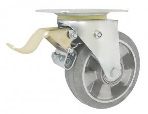 Pryžové kolo 160 mm otočná vidlice s deskou