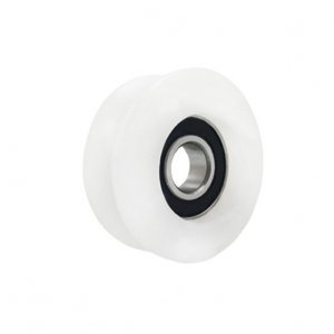 Plastová kladka s ložiskem pro lanko 59 mm 