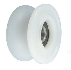 Kladka plastová s ložiskem 60 mm profilovaná