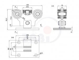 ZABI CZECH s.r.o - nosny-vozik-posuvne-brany-50-mm-zabi-w-5t-50_tv-1705396876.jpg