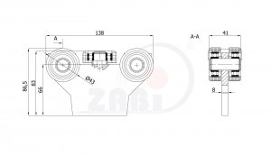 ZABI CZECH s.r.o - nosny-vozik-zavesnych-dveri-a-vrat-50-mm-zabi-g-5t-50_tv-1705661549.jpg