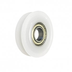 Plastová kladka profilovaná s ložiskem 56 mm