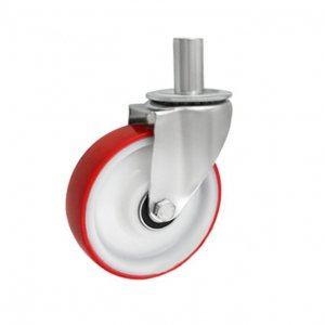 Plastové kolo 160 mm otočná vidlice s čepem