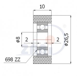 ZABI CZECH s.r.o - polyuretanova-rolna-s-loziskom-26-mm-zabi-rp-26_5-10_8_tv-1750754445.jpg