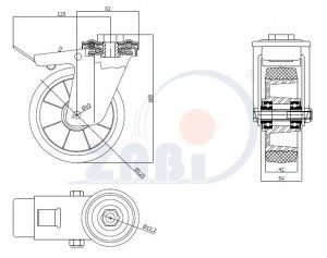 ZABI CZECH s.r.o - pryzove-kolo-125-mm-otocna-vidlice-s-otvorem-zabi-a27gwh_tv-1704877331.jpg