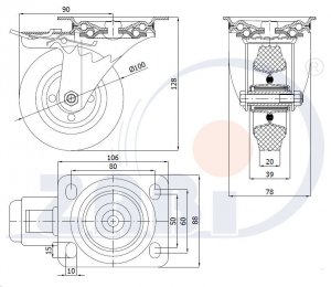 ZABI CZECH s.r.o - pryzove-kolo-v-otocne-vidlici-s-brzdou-zabi-100-mm-15h-tv-1674806514.jpg