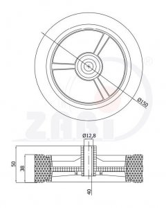 ZABI CZECH s.r.o - univerzalni-kolo-pro-sekacky-s-loziskem-zabi-150-mm-1676465516.jpg