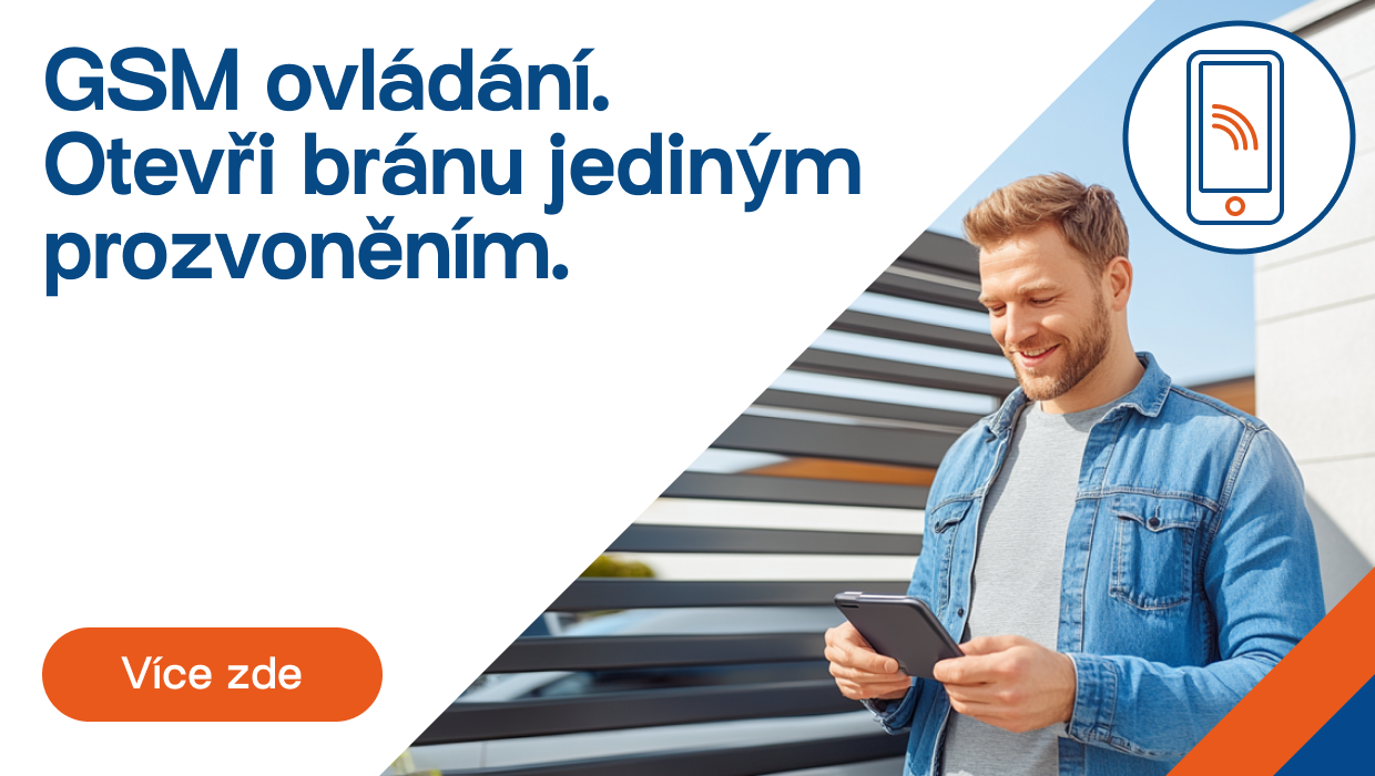 Banner - Akční nabídka GSM ovládání