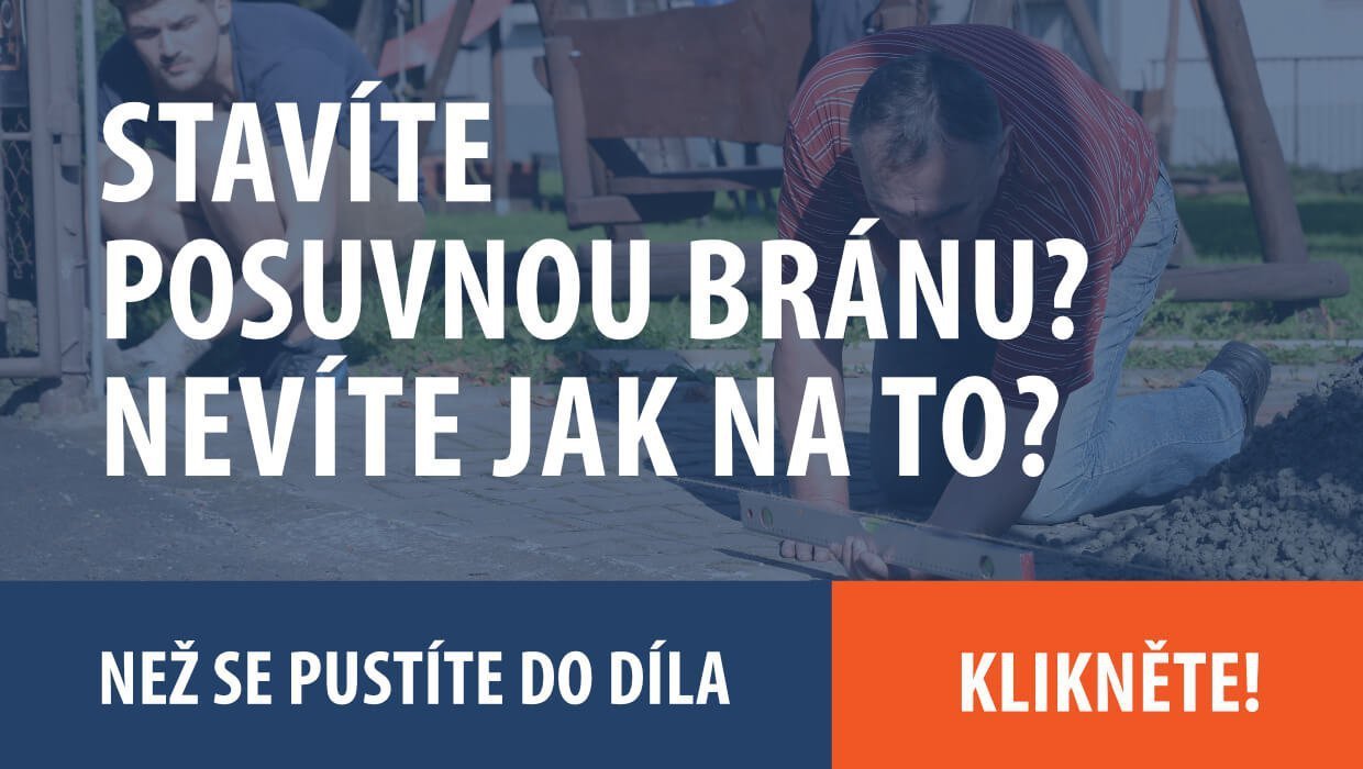 Banner - Jak si postavit posuvnou bránu?